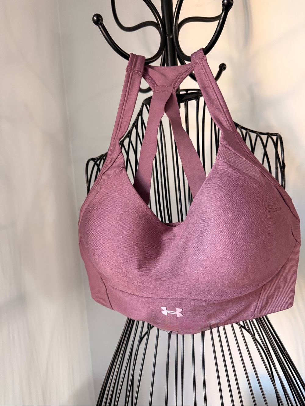 Under Armour Purple Strappy Sports Bra